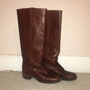 Vintage Tall Frye Boots